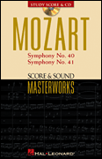 Mozart – Symphony No. 40 in G Minor/Symphony No. 41 in C Major Score & Sound Masterworks
