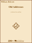 Old Addresses for Baritone and Piano