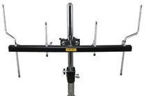 Black Mounting Bar – For All Mountable Percussion Model TPMB