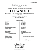 Turandot – Movement 1 from the Suite <i>To Gozzi's Fairy Tale Drama</i> Score Only