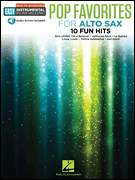 Pop Favorites - 10 Fun Hits Alto Sax Easy Instrumental Play-Along<br><br>Book with Online Audio Tracks