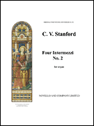 Four Intermezzi No. 2 for Organ