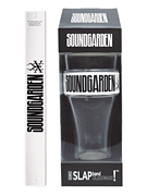 Soundgarden Slap Band Single Pint Glassware White Band/ Black Letters