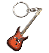 Cleveland Browns Electric Guitar Keychain