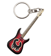Calgary Flames Electric Guitar Keychain