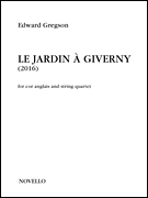 Le Jardin À Giverny English Horn and String Quartet<br><br>Score and Parts