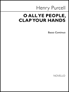 O All Ye People, Clap Your Hands Continuo Part