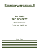 The Tempest Op. 109<br><br>Vocal Score
