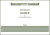 Silence Percussion<br><br>Score