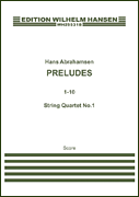 String Quartet No. 1 Preludes 1-10<br><br>Score
