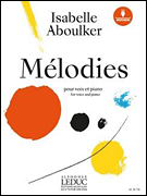 Cover for Mélodies Pour Voix Et Piano : Music Sales America by Hal Leonard