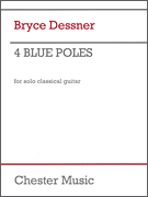 Four Blue Poles for Guitar