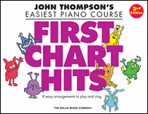 First Chart Hits – 2nd Edition John Thompson's Easiest Piano Course<br><br>Later Elementary Level
