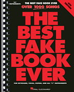 The Best Fake Book Ever – 4th Edition C Edition
