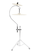 Suspended Cymbal Arm with Grabber Clamp