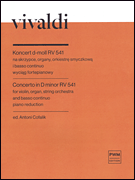 Concerto in D Minor, RV541 Violin and Piano Reduction