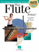 Play Flute Today! Beginner's Pack Level 1 & 2 Method Book with Audio & Video Access