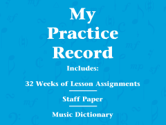 My Practice Record Hal Leonard Student Piano Library