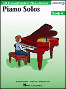 Piano Solos Book 4 – Book with Online Audio Hal Leonard Student Piano Library