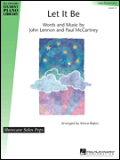 Let It Be Hal Leonard Student Piano Library Showcase Solos Pops Level 4 (Early Intermediate)