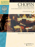 Chopin – Selected Preludes Lower Intermediate to Intermediate Level