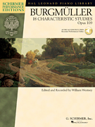 Johann Friedrich Burgmüller – 18 Characteristic Studies, Opus 109 edited and recorded by William Westney