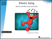 Elmo's Song Hal Leonard Student Piano Library<br><br>Showcase Solos<br><br>Pre-Staff – Early Level 1