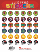 Music Award Stickers Pack of 96 Stickers