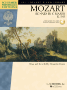 Piano Sonata in C Major, K.545 Schirmer Performance Editions