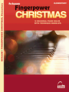 Fingerpower® Christmas 10 Seasonal Piano Solos with Technique Warm-Ups<br><br>Elementary Level