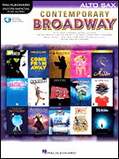 Contemporary Broadway Instrumental Play-Along for Alto Sax