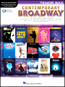 Contemporary Broadway Instrumental Play-Along for Tenor Sax