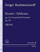 Etudes-Tableaux Op. 33, Op. 39 Piano Rachmaninoff Practical Urtext Editions<br><br>Practical Edition based on