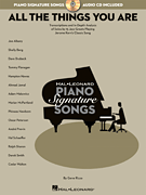 All the Things You Are Transcriptions and In-Depth Analysis of Solos by 15 Jazz Greats Playing Jerome Kern's Classic Song