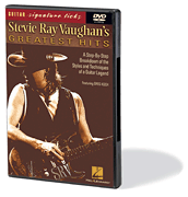 Stevie Ray Vaughan's Greatest Hits Signature Licks DVD