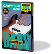Beginning Bass Volume One Starter Series DVD