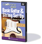 Basic Guitar & String Set Up Starter Series DVD