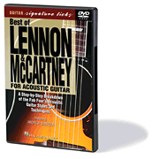 Best of Lennon & McCartney for Acoustic Guitar Signature Licks DVD