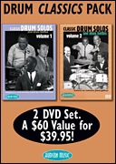 Drum Classics Pack Classic Drum Solos and Drum Battles, Volumes 1 and 2