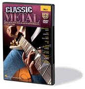 Classic Metal Guitar Play-Along DVD Volume 8