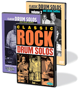 Super Classic Drum Pack 3-DVD Set Includes Classic Drum Solos & Battles, Volumes 1 & 2, and Classic Rock Drum Solos