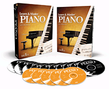 Learn & Master Piano Book + 5-CD + 10-DVD Pack