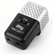 iRig Mic Cast 2 Podcasting Voice Recording Microphone for Smartphones & Tablets