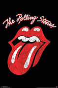 Rolling Stones: Classic Logo – Wall Poster 23 inches x 35 inches