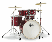 Gretsch Energy 5-Piece Set (22/10/12/16/14SN) Candy Apple Sparkle (with Hardware & Paiste Cymbals)