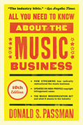 Product Cover for All You Need to Know About the Music Business 10th Edition Book Hardcover by Hal Leonard