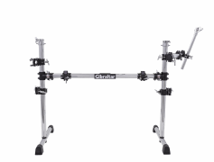 Multi-Purpose Rack E-Drum Pack E-Drum Bundle with Clamps for 3 Cymbals, 4 Pads & Module Mount