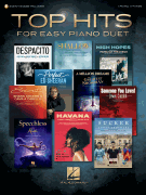 Top Hits for Easy Piano Duet with Recorded Accompaniments 1 Piano, 4 Hands