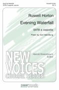 Evening Waterfall for SATB a cappella