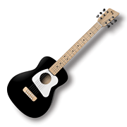 Product Cover for Loog Pro VI Acoustic Black Loog Instruments Guitars by Hal Leonard